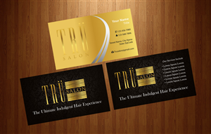Business Card Design by harmi_199 for trü salon inc | Design: #3086878