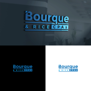 Bourque & Rice CPAs | Logo Design by ZiangArt_Studio