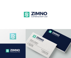 ZIMNO Construction Ltd | Logo Design by airborne