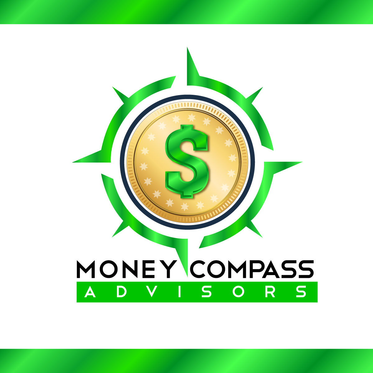 Logo Design by EnriqueF for Money Compass Advisors | Design #25205214
