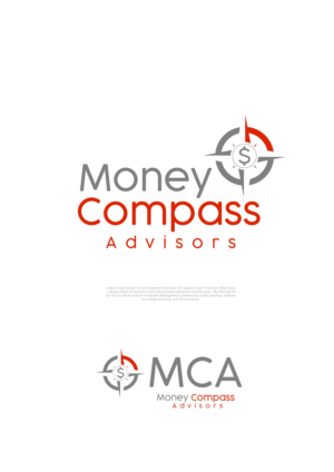 Diseño de Logo por alok bhopatkar para Money Compass Advisors | Diseño: #25205795