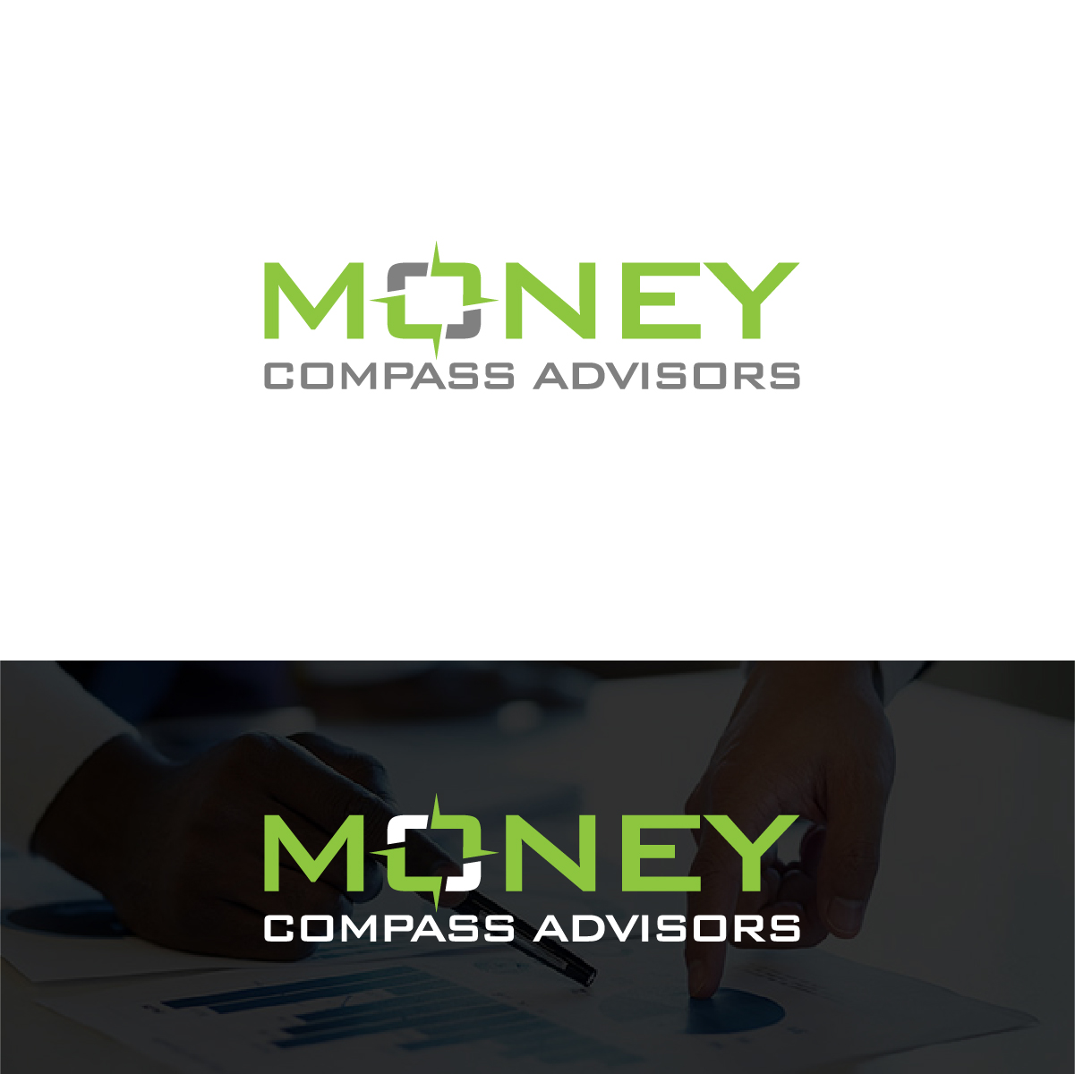 Logo Design by Deziners Zone for Money Compass Advisors | Design #25166504