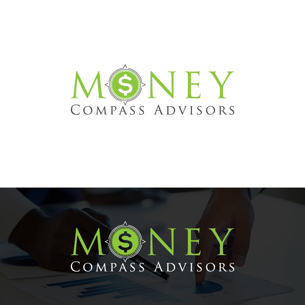Diseño de Logo por Deziners Zone para Money Compass Advisors | Diseño #25166506