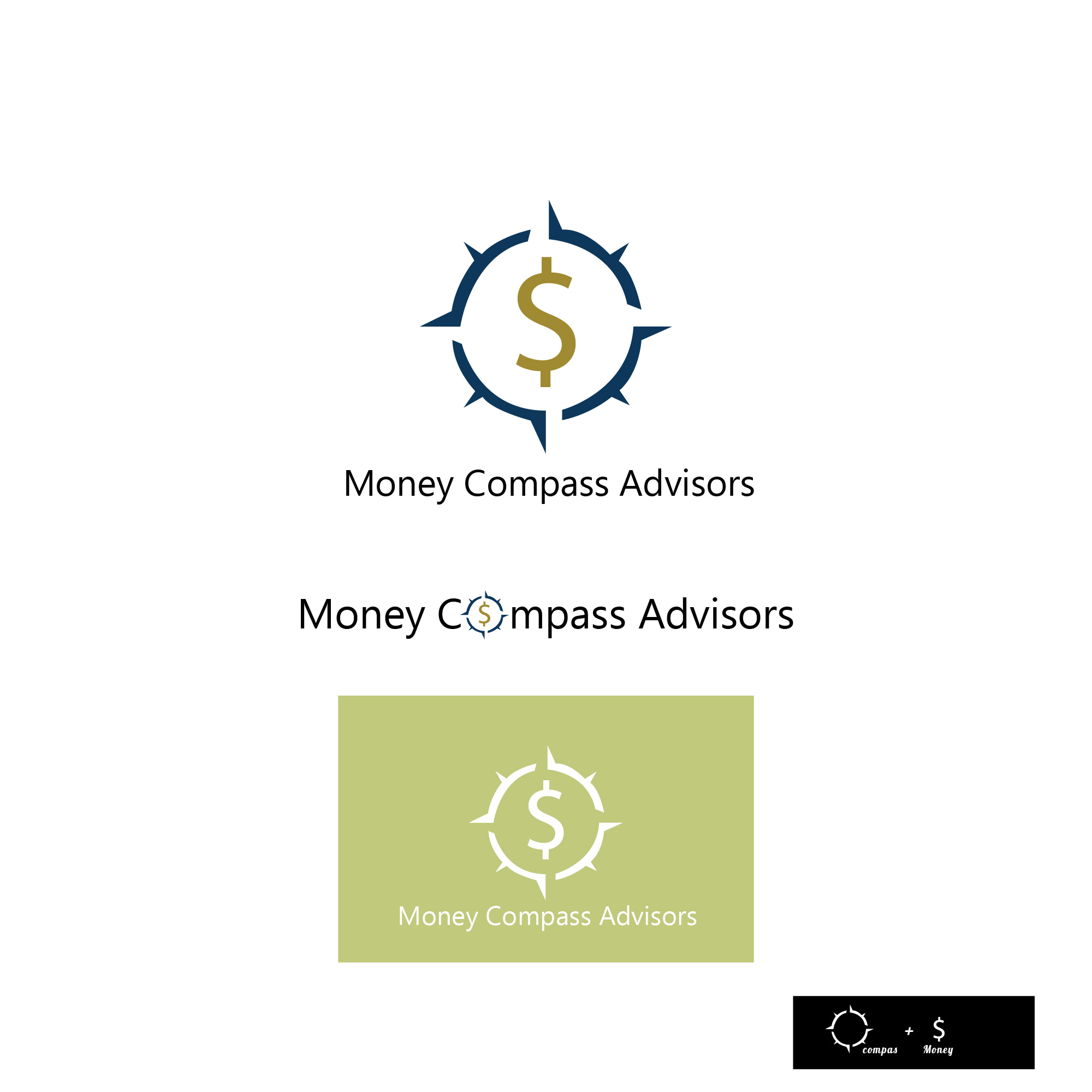 Logo Design by alitjuara for Money Compass Advisors | Design #25175471