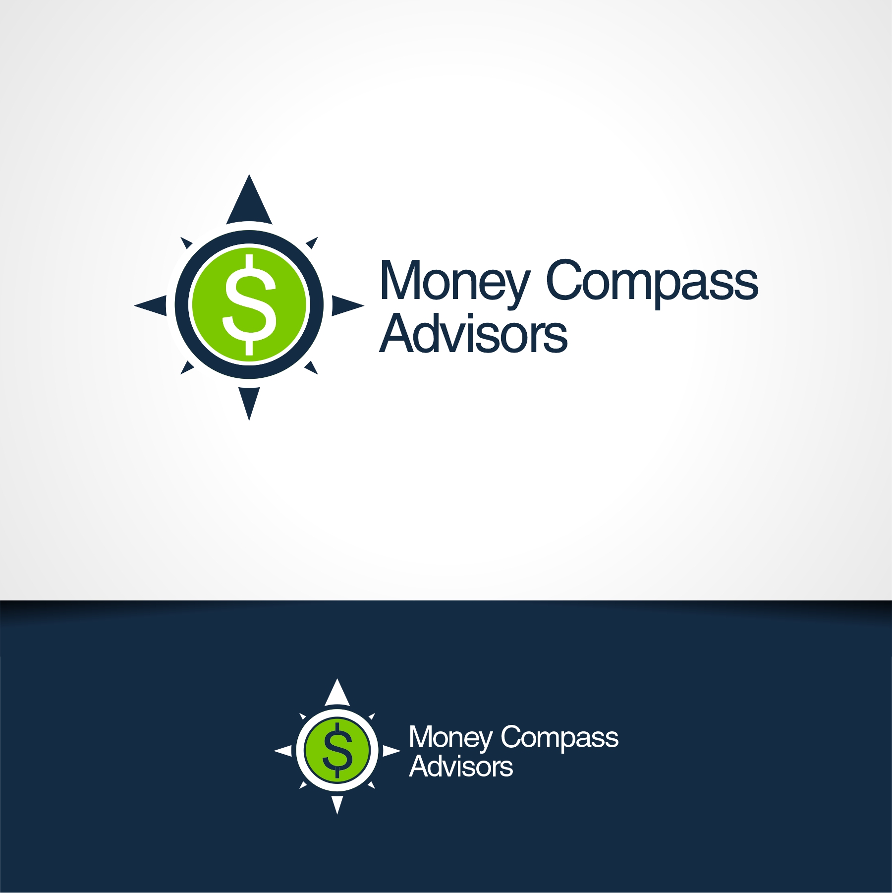 Logo Design by aligutierrez for Money Compass Advisors | Design #25159666