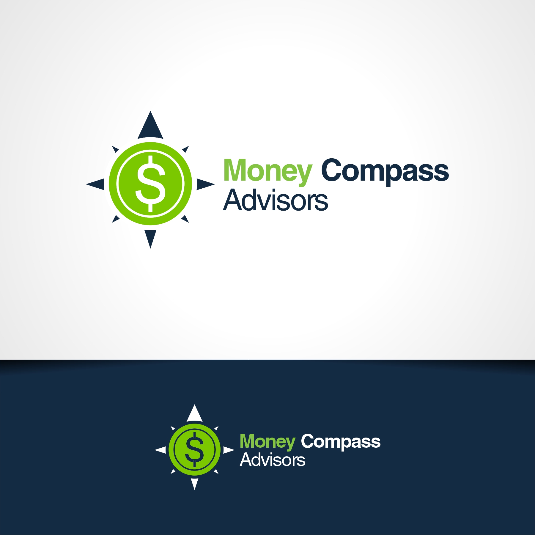 Diseño de Logo por aligutierrez para Money Compass Advisors | Diseño #25159672