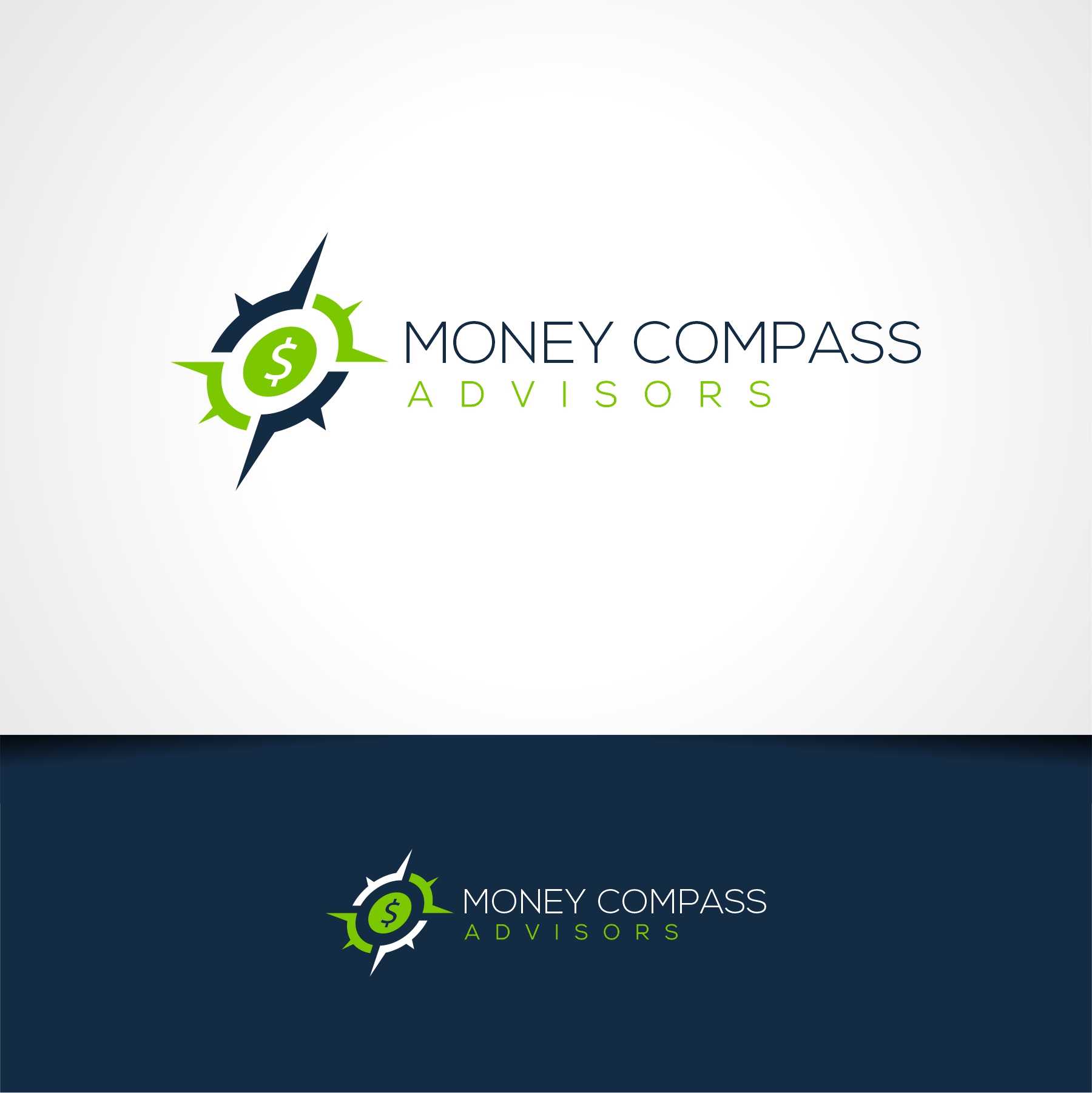 Diseño de Logo por aligutierrez para Money Compass Advisors | Diseño #25166814