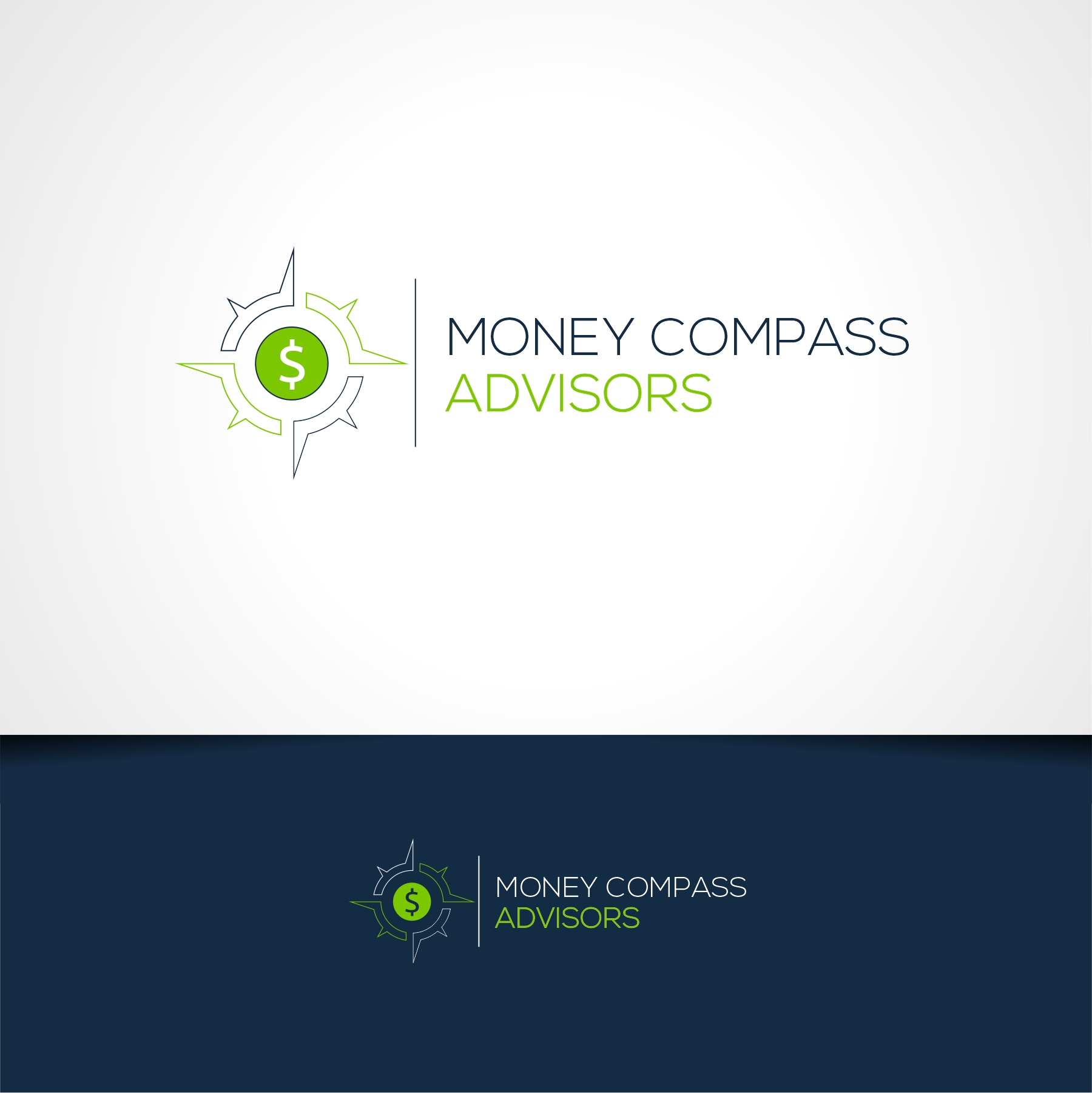 Diseño de Logo por aligutierrez para Money Compass Advisors | Diseño #25167095