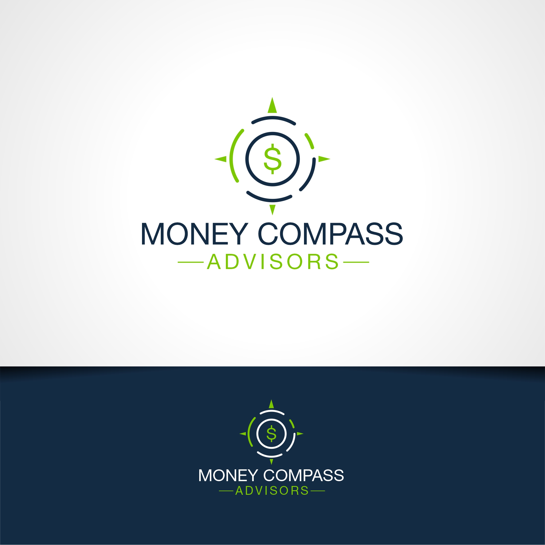 Diseño de Logo por aligutierrez para Money Compass Advisors | Diseño #25167195