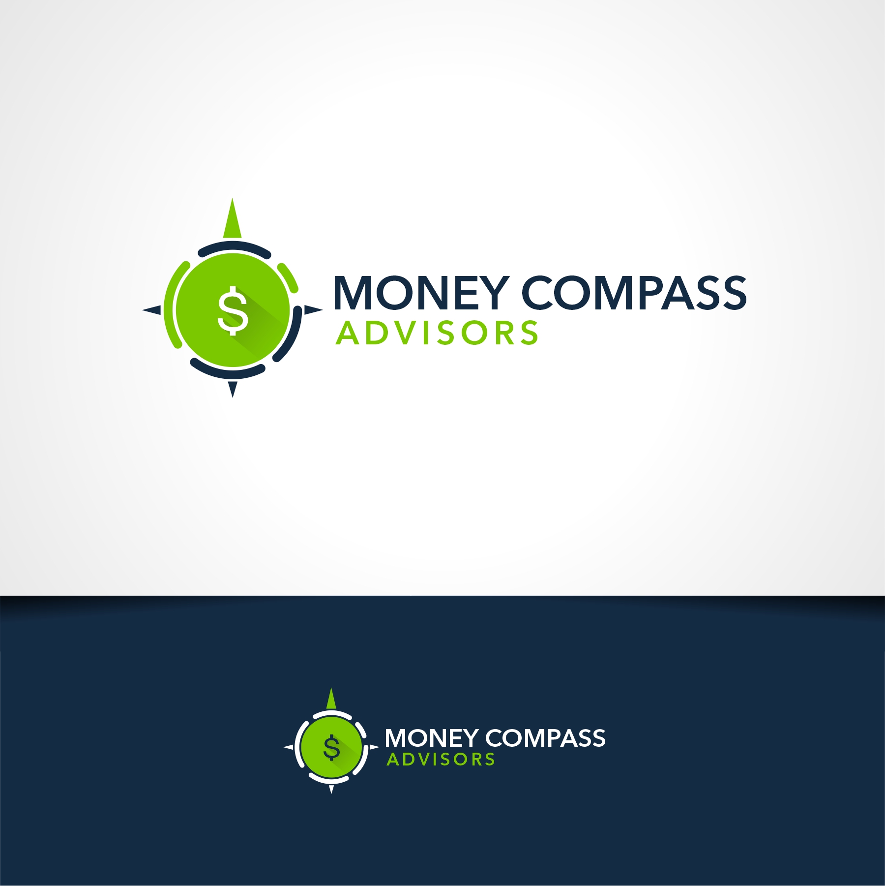 Diseño de Logo por aligutierrez para Money Compass Advisors | Diseño #25181177