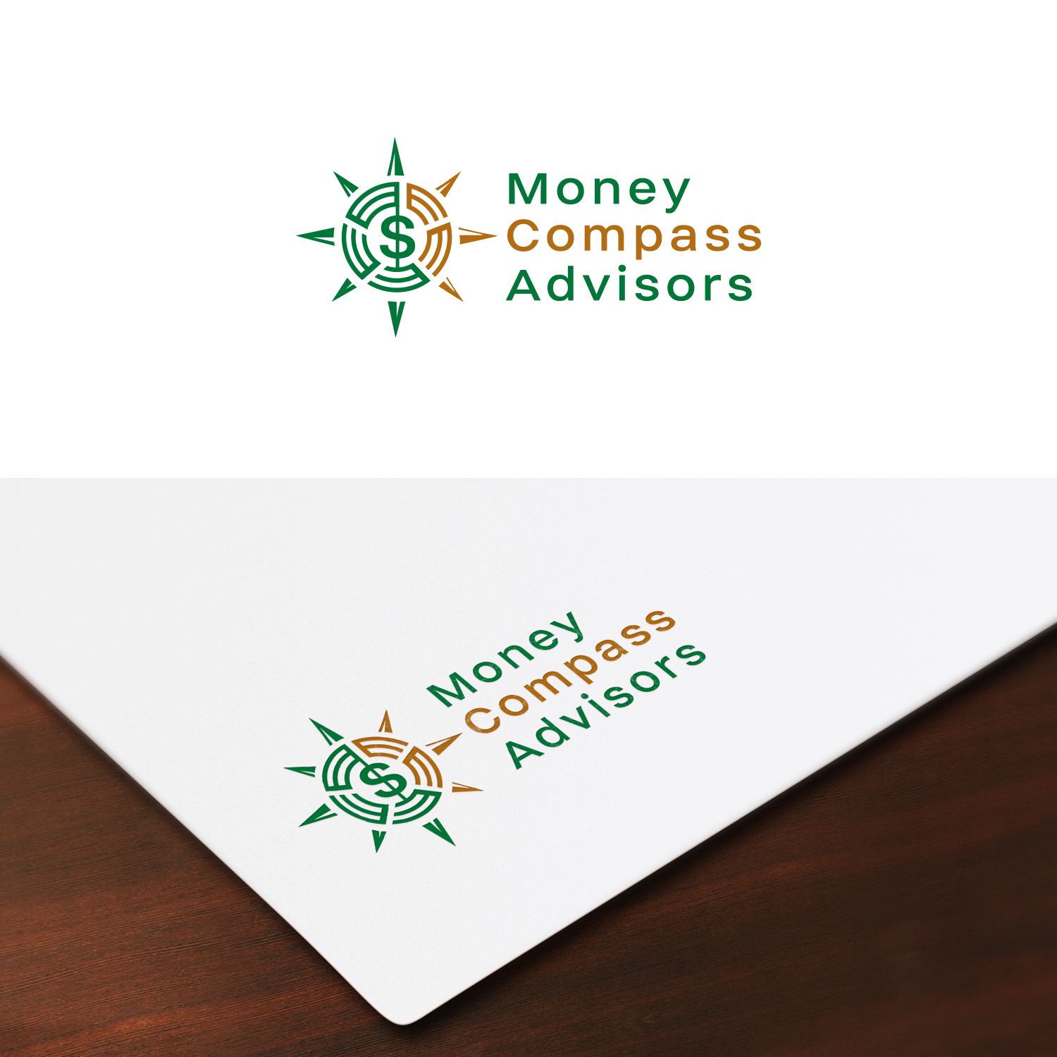 Diseño de Logo por Maxo-Biz para Money Compass Advisors | Diseño #25166152