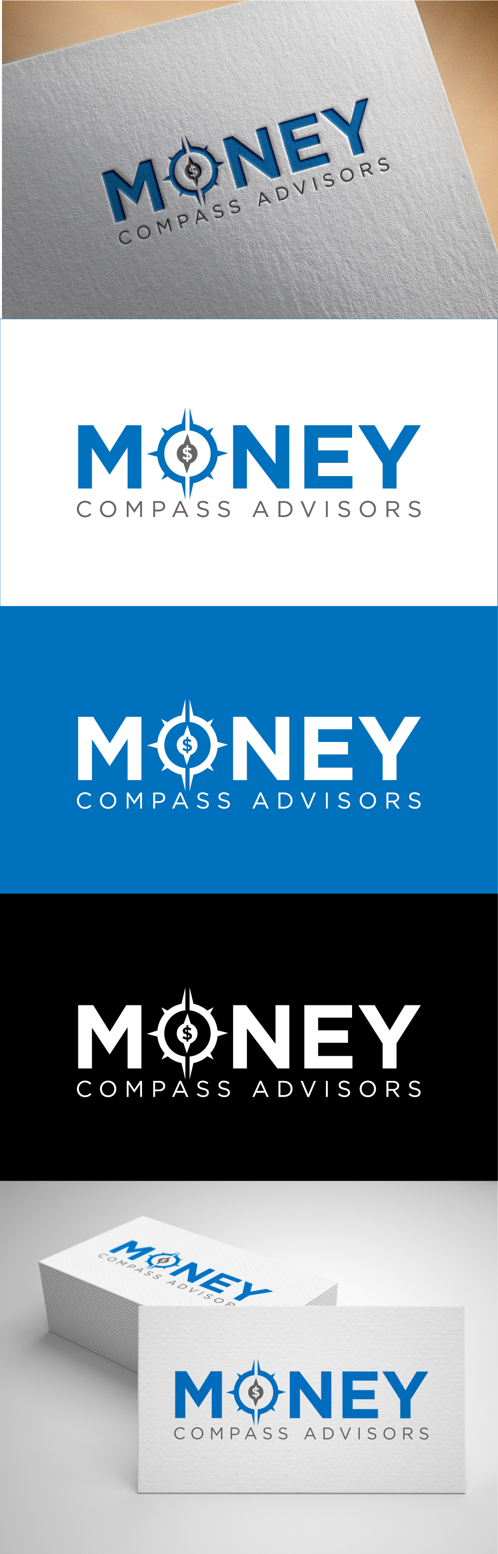 Logo Design by M Habib for Money Compass Advisors | Design #25167802