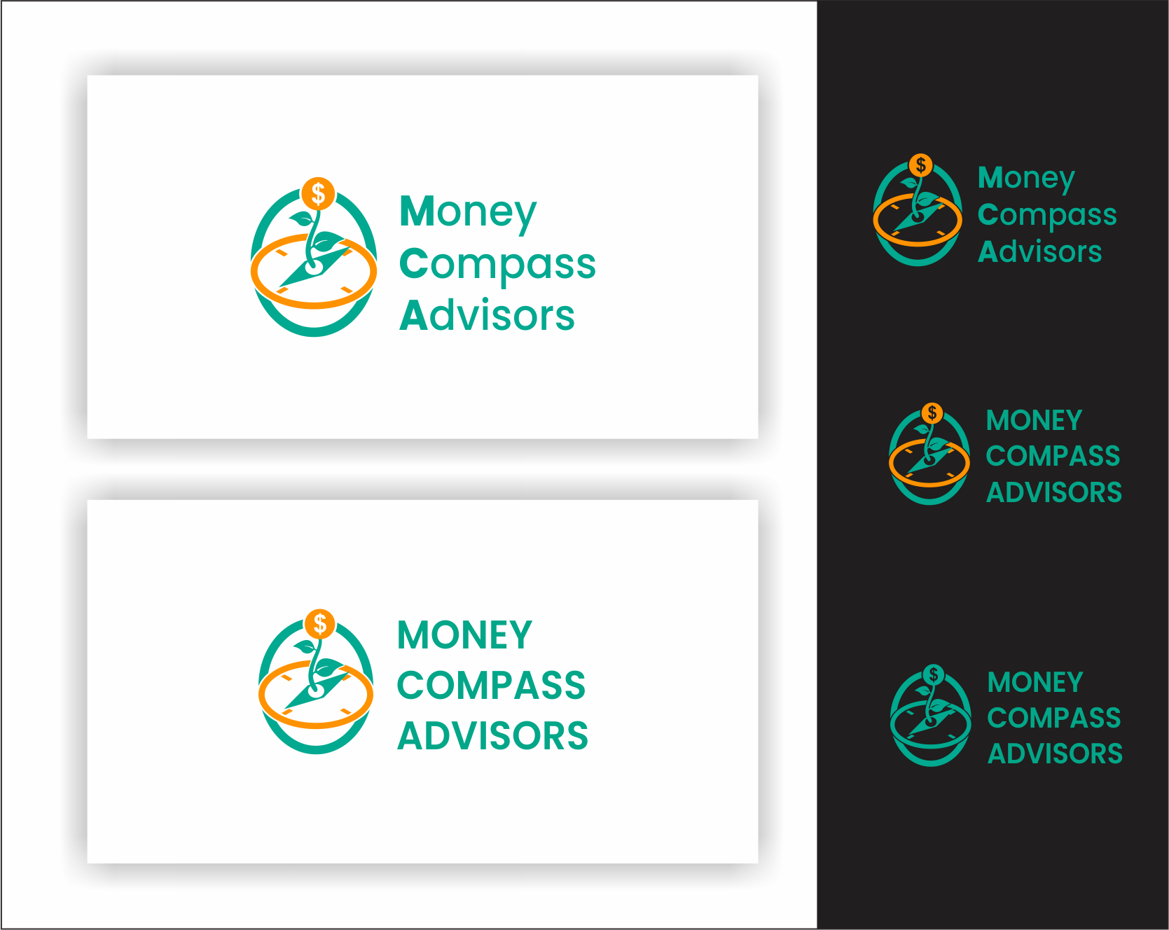 Logo Design by Udaya G for Money Compass Advisors | Design #25168942