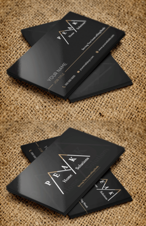 Real estate investor, needing a business card that communicates warmth, integrity, empathy. | Diseño de Tarjeta de Presentación por Riz'
