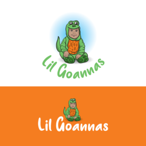 Lil Goannas | Logo-Design von Samantha Ward Design