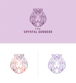 The Crystal Goddess | Diseño de Logo por Birdcage