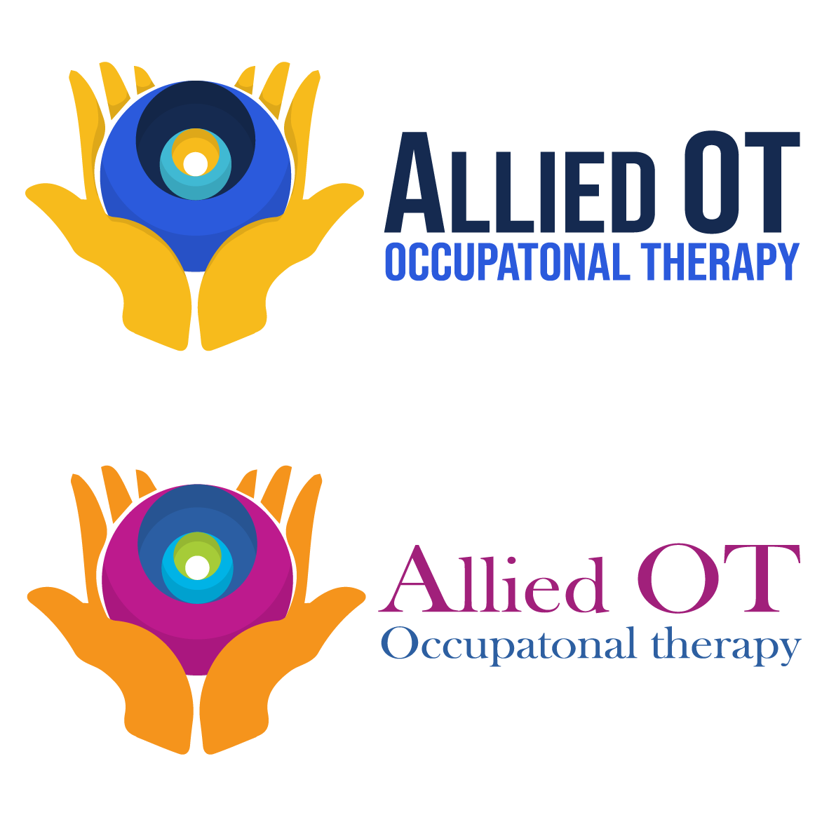 Logo Design by Agam Vik for Allied OT | Design #25162540