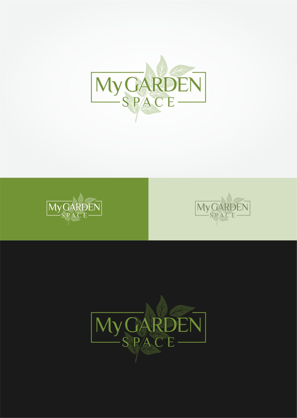 Logo Design by Robby SC for My Garden Space | Design #25170072