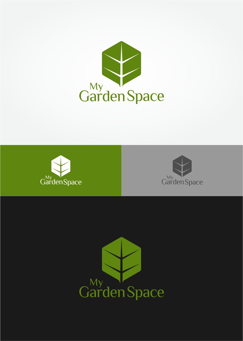 Logo Design by Robby SC for My Garden Space | Design #25170074