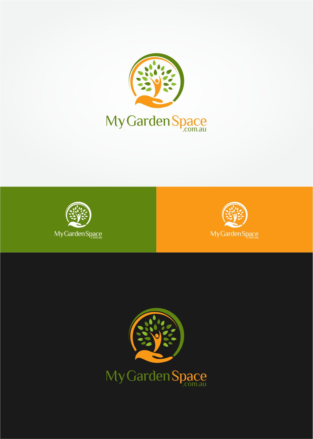 Logo Design by Robby SC for My Garden Space | Design #25172038