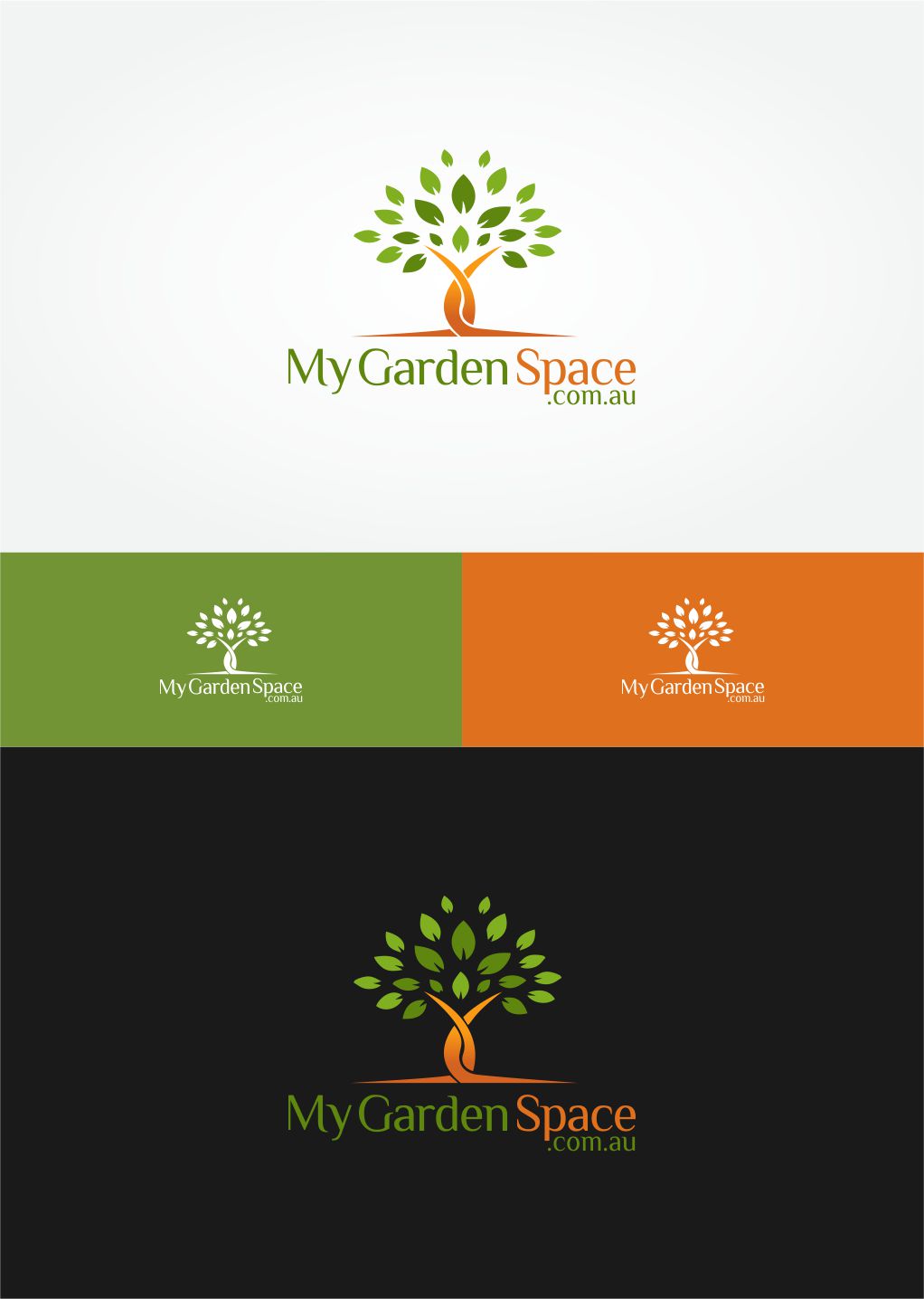 Logo Design by Robby SC for My Garden Space | Design #25172040