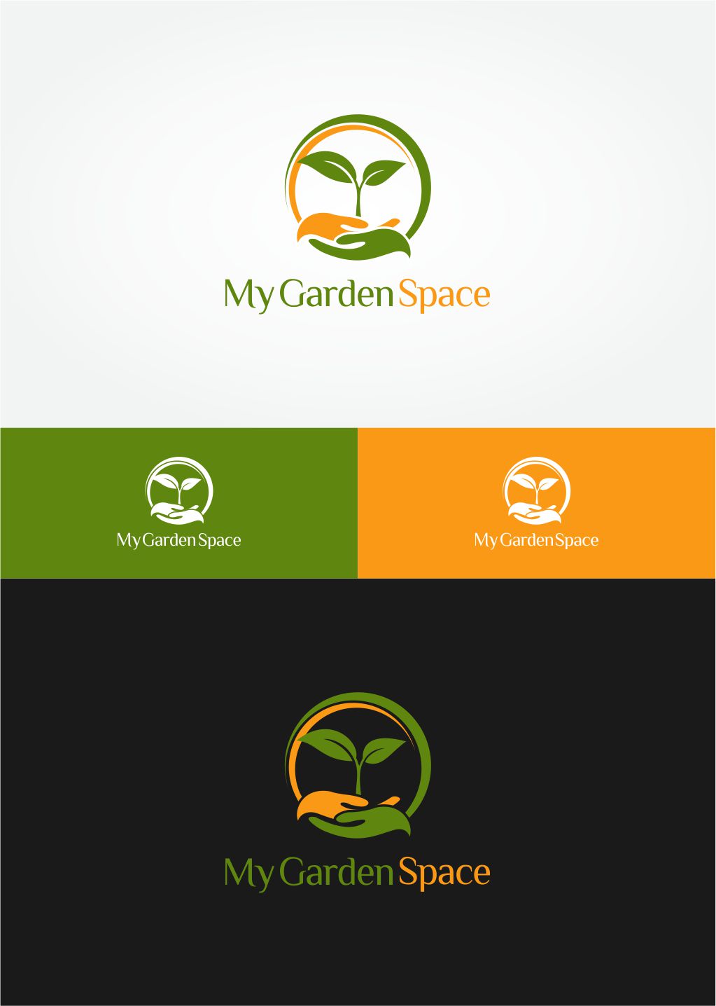 Logo Design by Robby SC for My Garden Space | Design #25198611