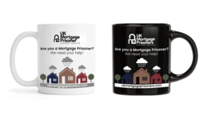 Mortgage Prisoners Crowdfund | Diseño de Taza por Taya Bright