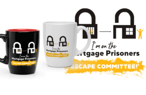 Mortgage Prisoners Crowdfund | Diseño de Taza por ammar_ed
