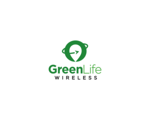 GreenLife Wireless | Logo Design by Rusmin Gustamin
