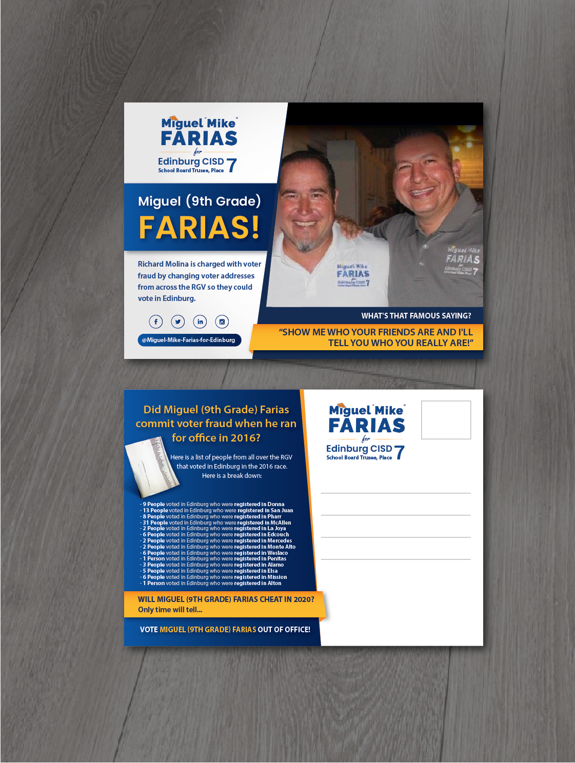 Flyer Design by alex989 for Richard Alamia Attorney at Law | Design #25170710