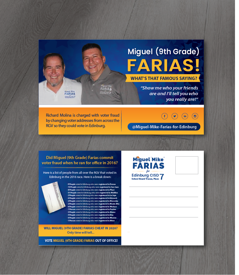 Flyer Design by alex989 for Richard Alamia Attorney at Law | Design #25172508