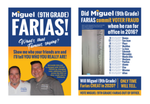 Political Mail Out Farias front and back | Flyer Design by avi's
