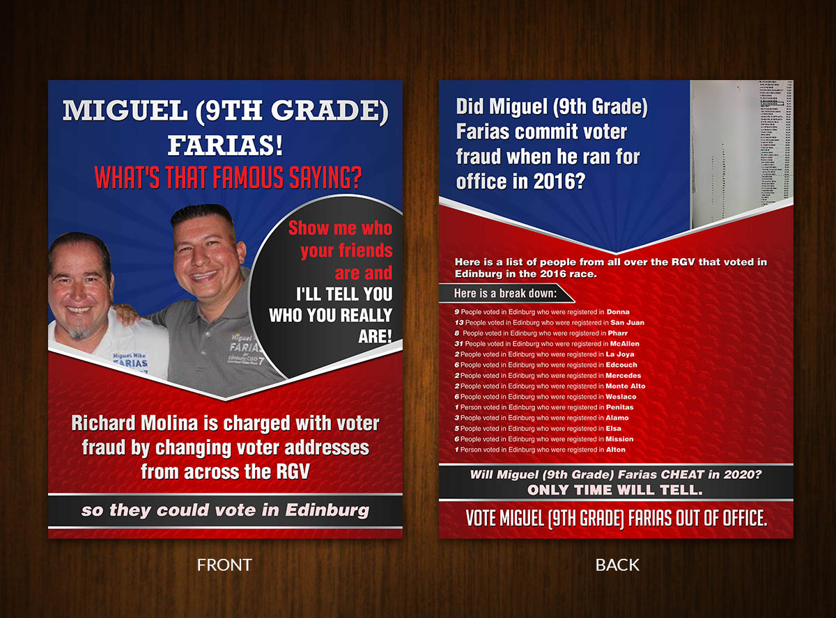 Design de Flyer par crazy creation pour Richard Alamia Attorney at Law | Design #25179021