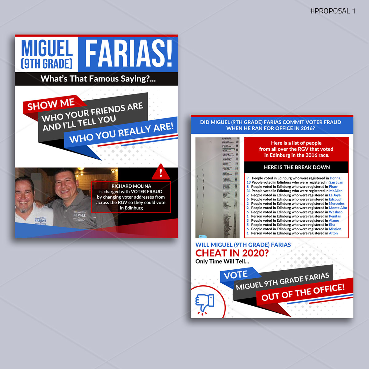 Flyer Design by DA. for Richard Alamia Attorney at Law | Design #25176094