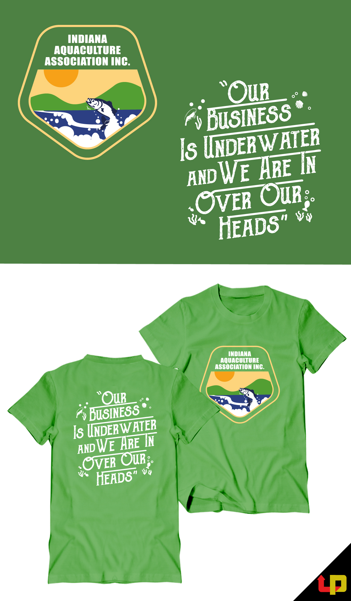 T-shirt Design by Uprinteez for White Creek Farms of Indiana LLC | Design #25245103