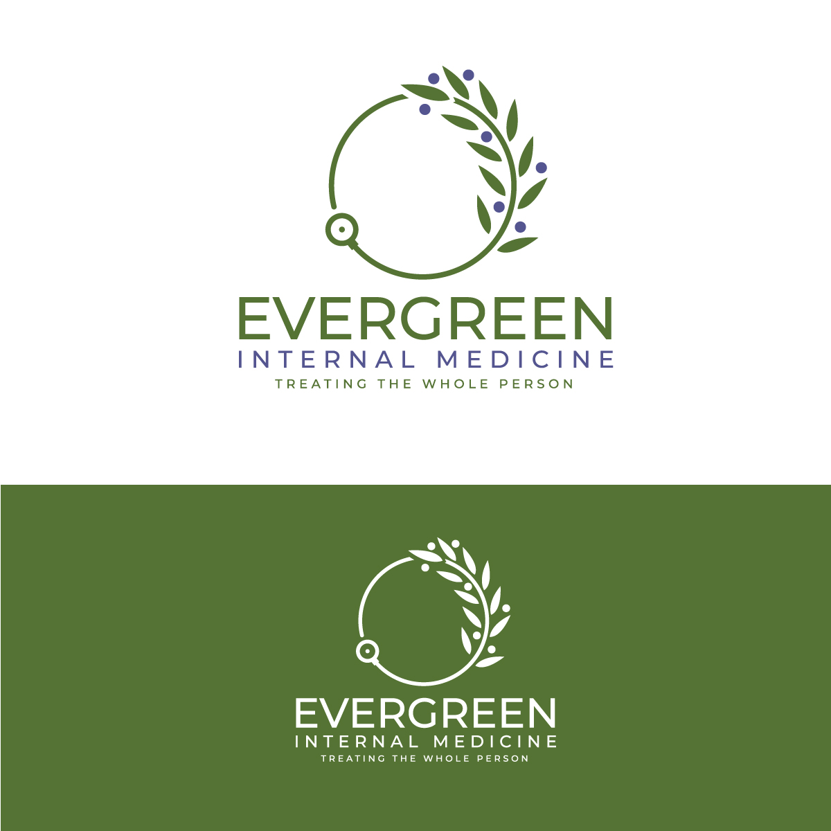 Logo-Design von Graphic Bricks für Evergreen Internal Medicine | Design #25171713