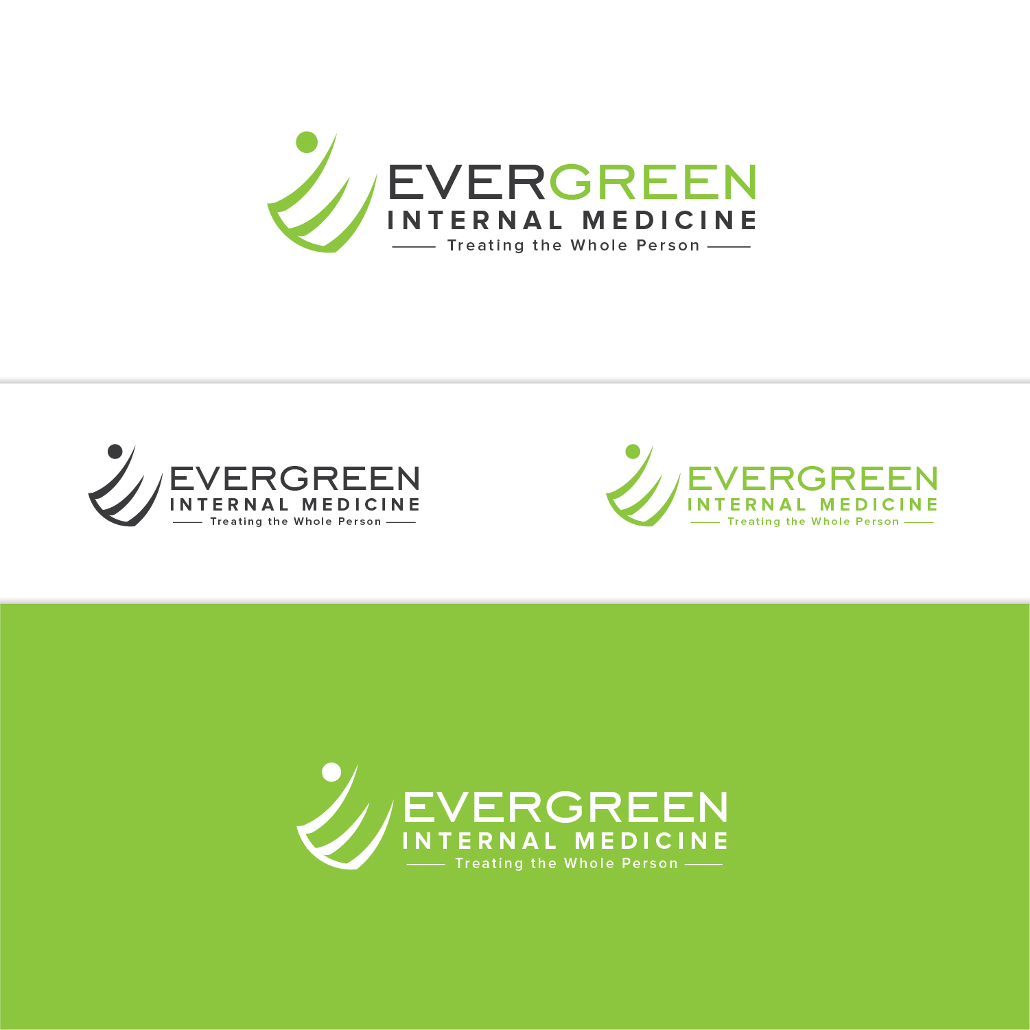 Logo Design by Maxo-Biz for Evergreen Internal Medicine | Design #25172914