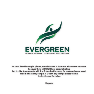 Diseño de Logo por IdentsArt para Evergreen Internal Medicine | Diseño: #25208089