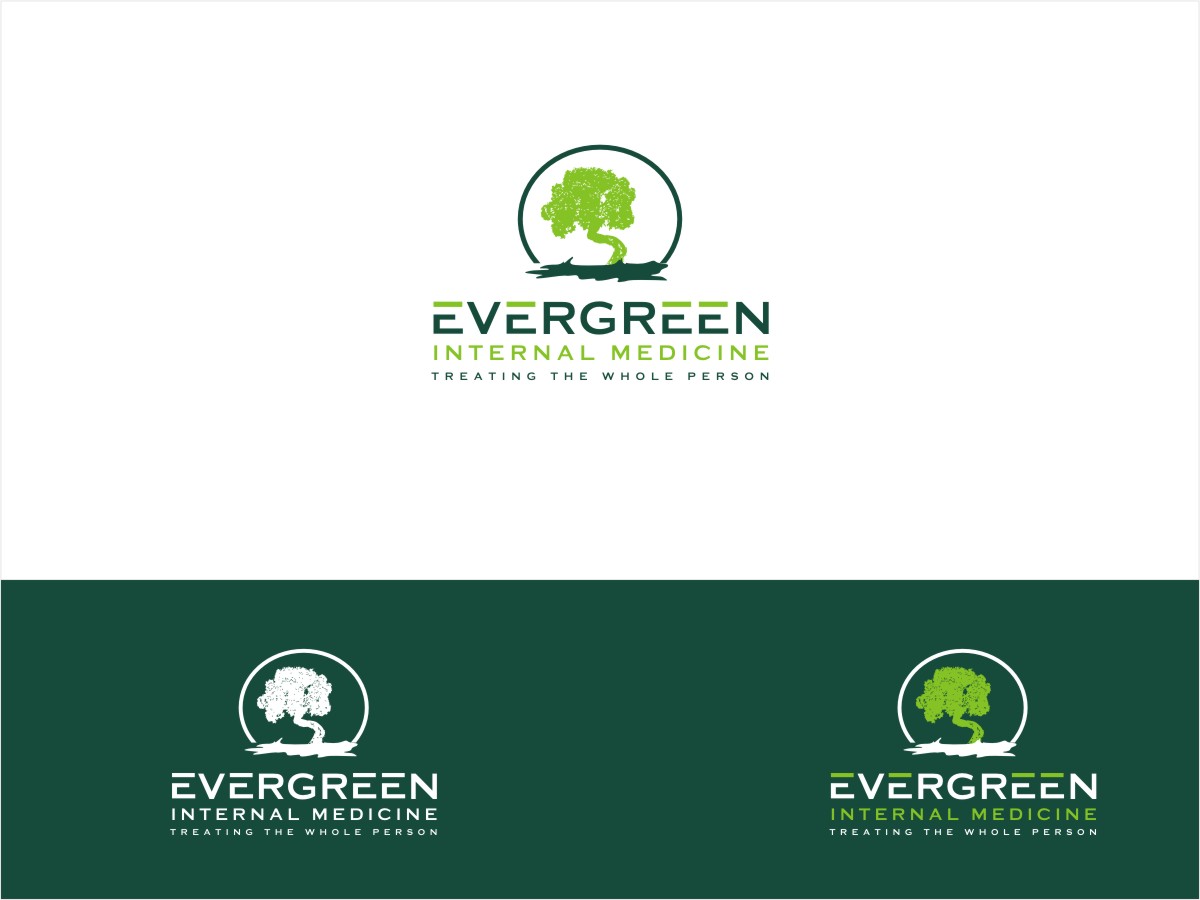 Logo Design by jssaan for Evergreen Internal Medicine | Design #25192307