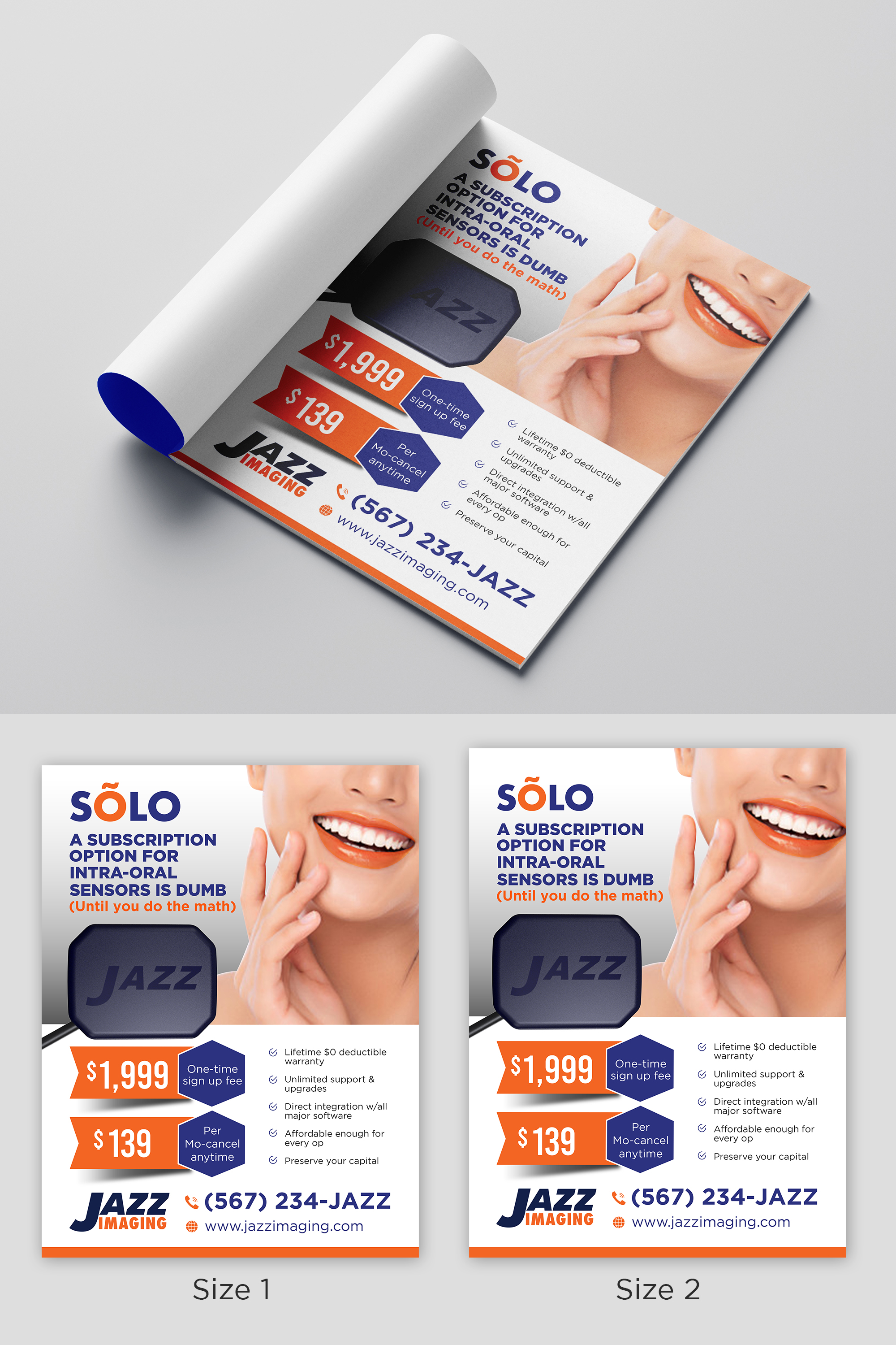 Graphic Design by debdesign for JAZZ Imaging | Design #25185066