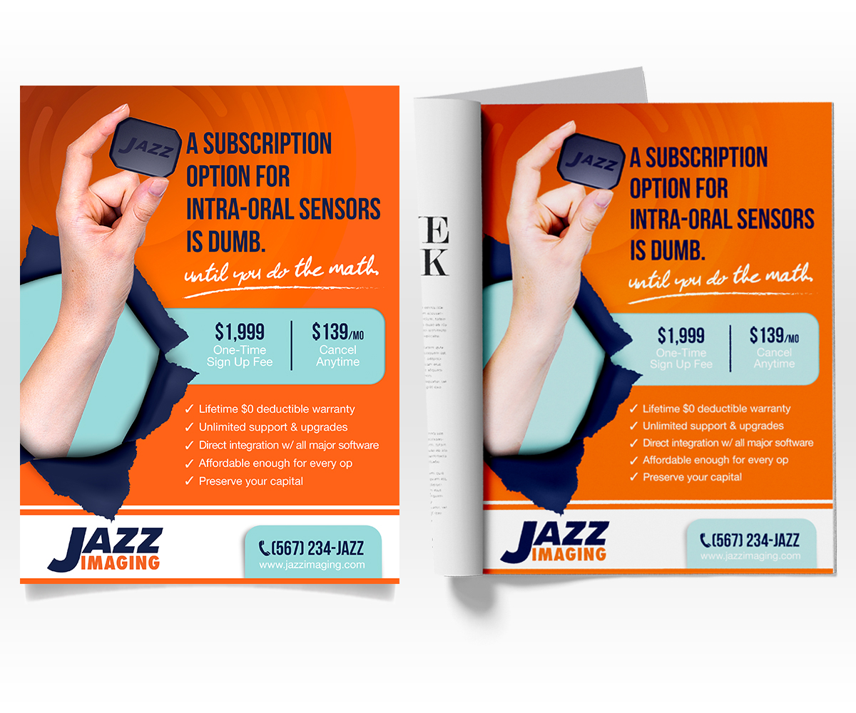 Graphic Design by Luniere Designs for JAZZ Imaging | Design #25178693