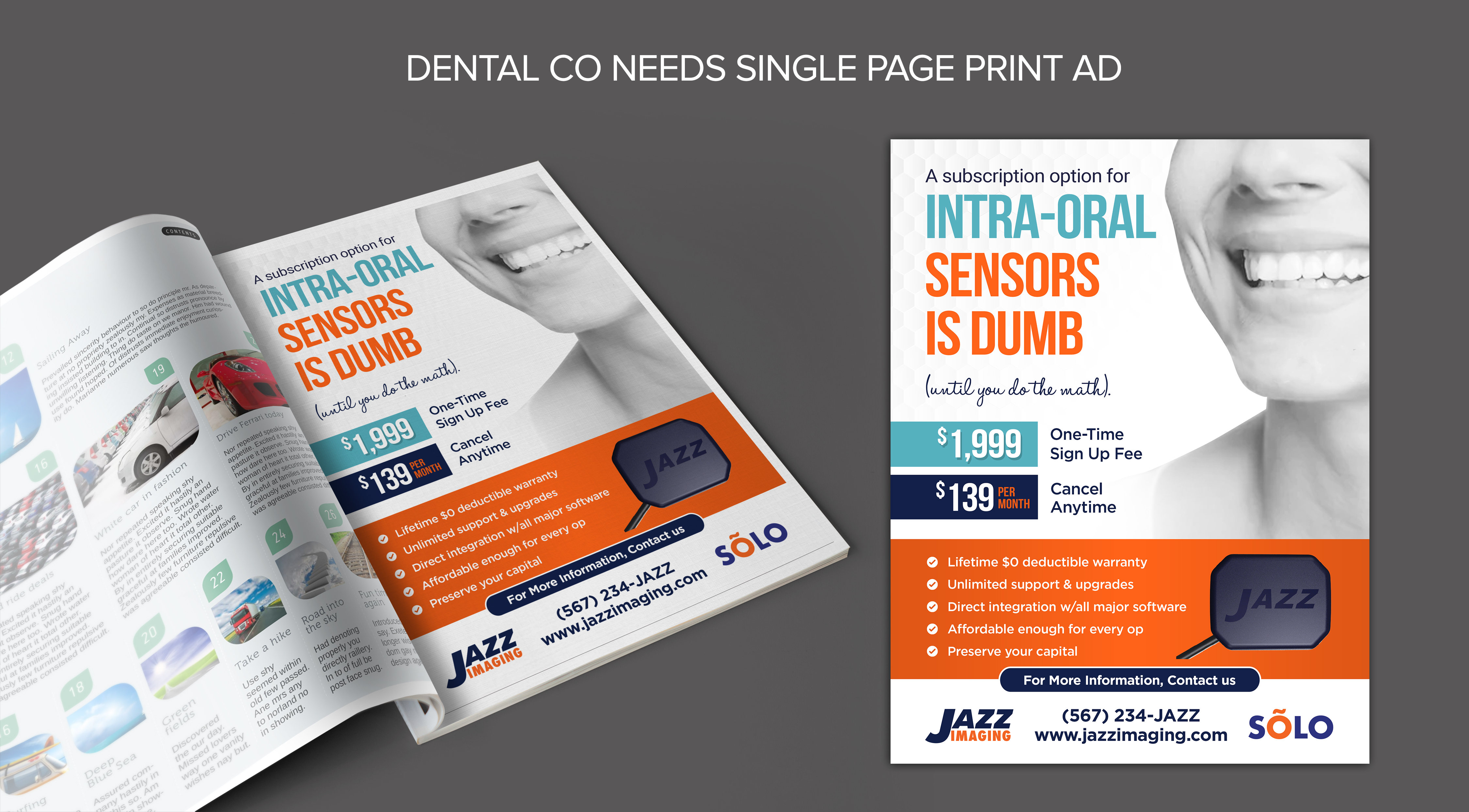 Graphic Design by ARTOGRAPHY for JAZZ Imaging | Design #25169314