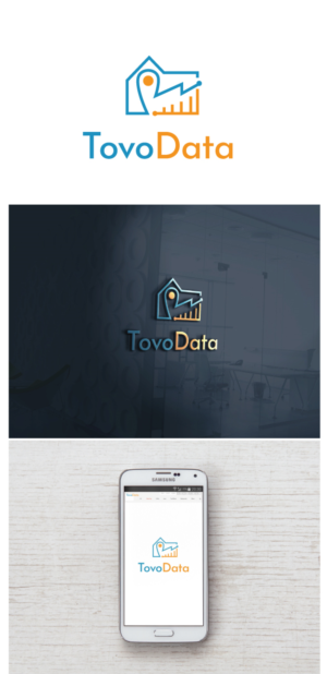 TovoData | Logo Design by AbhishekkM'24