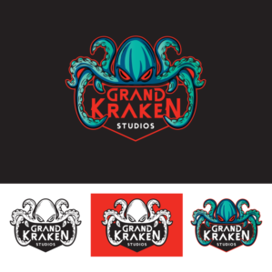 Grand Kraken Studios | Diseño de Logo por Samantha Ward Design