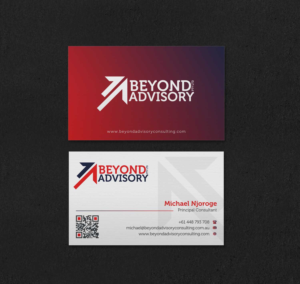 Business Card Design by INDIAN_Ashok for Beyond Advisory Consulting  | Design: #25173968