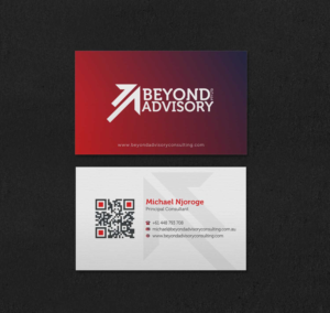 Business Card Design by INDIAN_Ashok for Beyond Advisory Consulting  | Design: #25173975