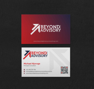 Business Card Design by INDIAN_Ashok for Beyond Advisory Consulting  | Design: #25173977