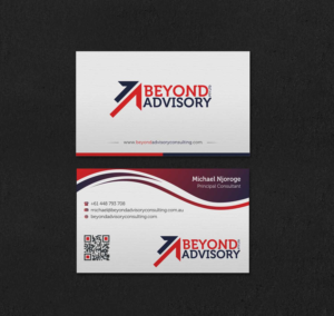 Business Card Design by INDIAN_Ashok for Beyond Advisory Consulting  | Design: #25173983