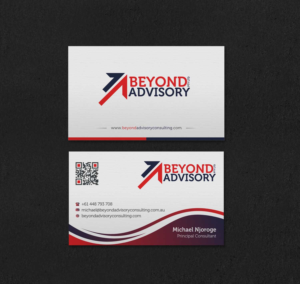 Business Card Design by INDIAN_Ashok for Beyond Advisory Consulting  | Design: #25173985