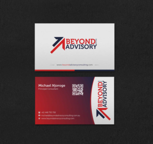 Business Card Design by INDIAN_Ashok for Beyond Advisory Consulting  | Design: #25173992